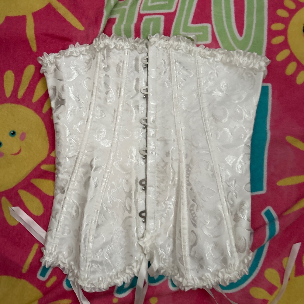 White corset